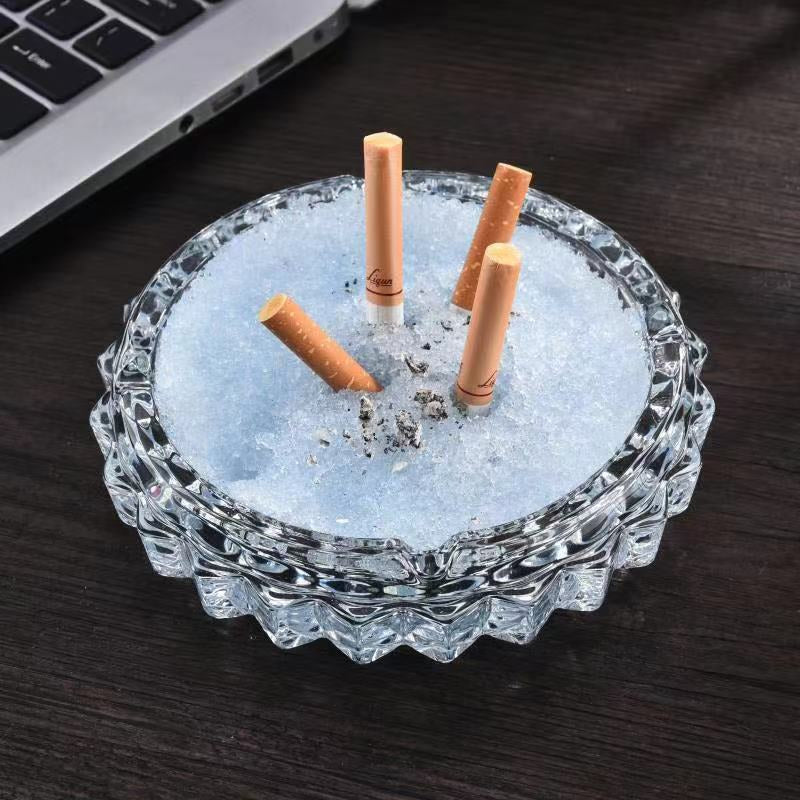 Disposable Practical Ashtray Odor Removal Clean Air Sand Gel