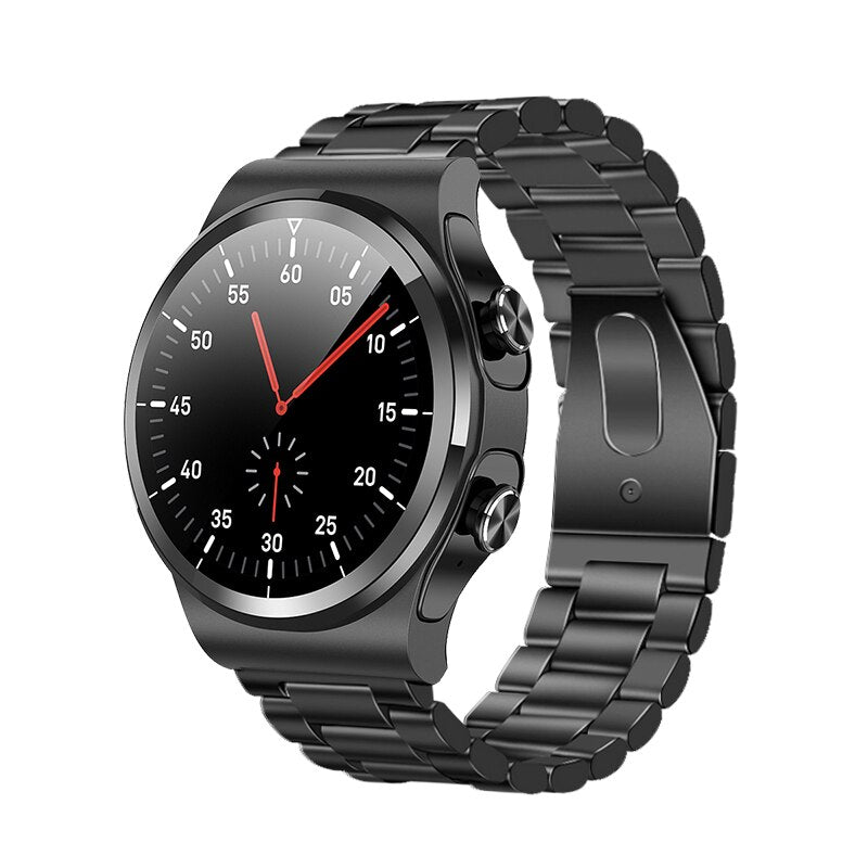 Classic Waterproof Built-in Earphone Smartwatch