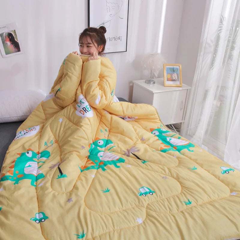 Lazy Time Wearable Sleeping Blanket