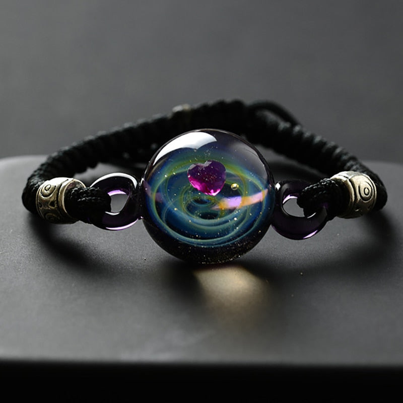 Handmade Universe Cosmic Bead Bracelet