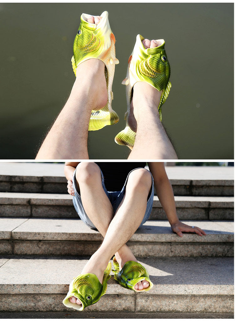 Realistic Unisex Fish Slippers