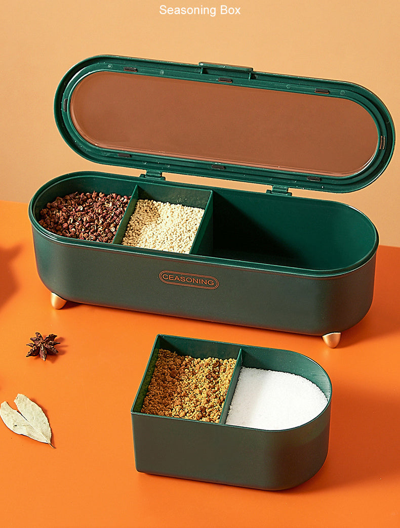 Detachable Kitchen Storage Seasoning Box