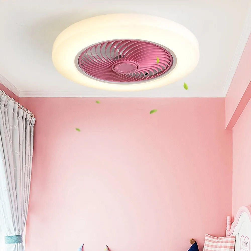 Silent Air Fan RC Invisible Blades Smart Ceiling Lamp