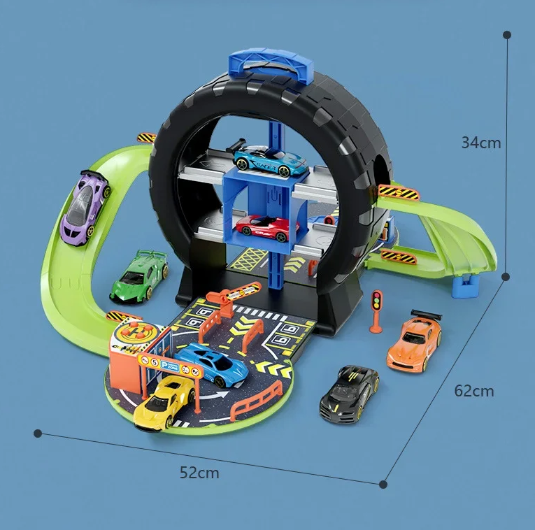 Interactive Mini Racers Car Toy Set