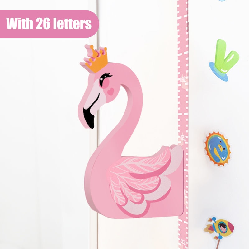 3d Cartoon Kids Height Sticker