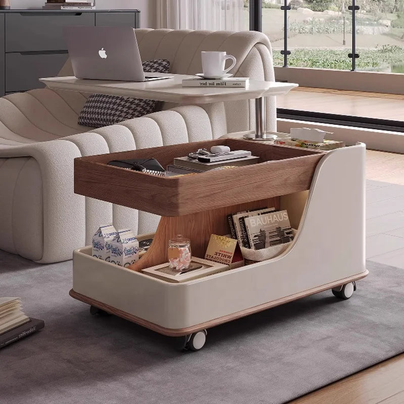 Space Saving Creative Movable Coffee Side Table