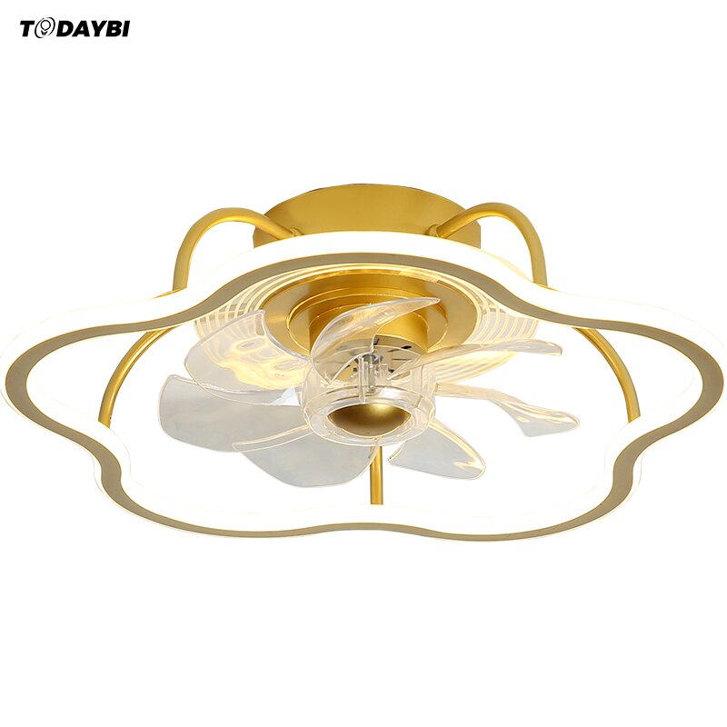 Elegant Modern LED Ceiling Fan Lamp