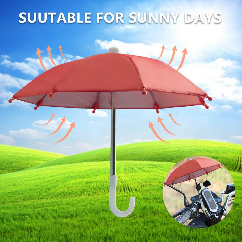 Mobile Phone Protector Mini Bike Umbrella