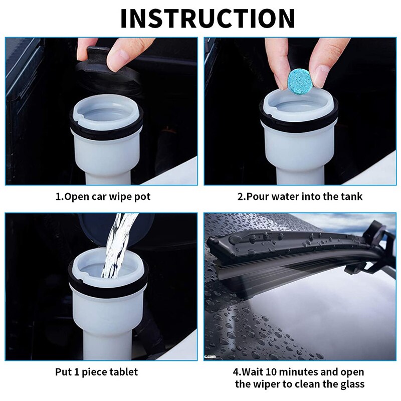 Car Windshield Cleaner Maker Tablet