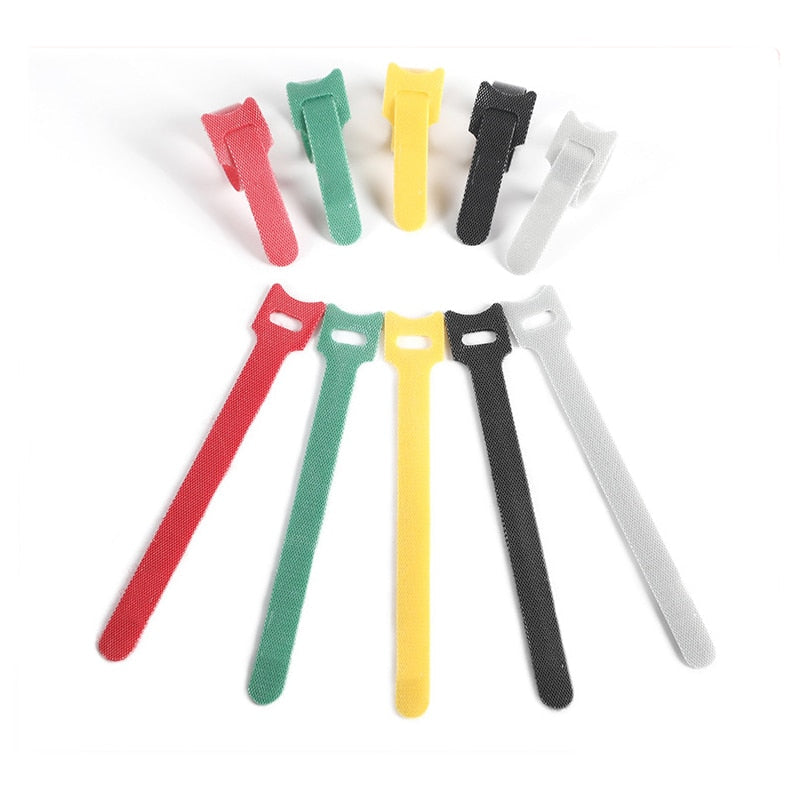 Multicolor Separable Cable Organizer Ties