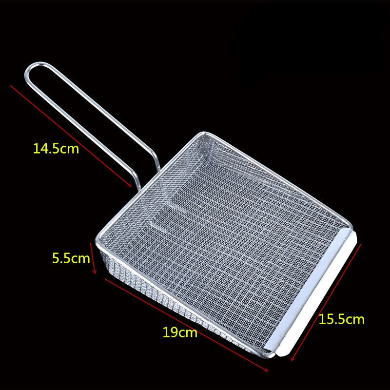 Stainless Steel Fryer Strainer Spatula