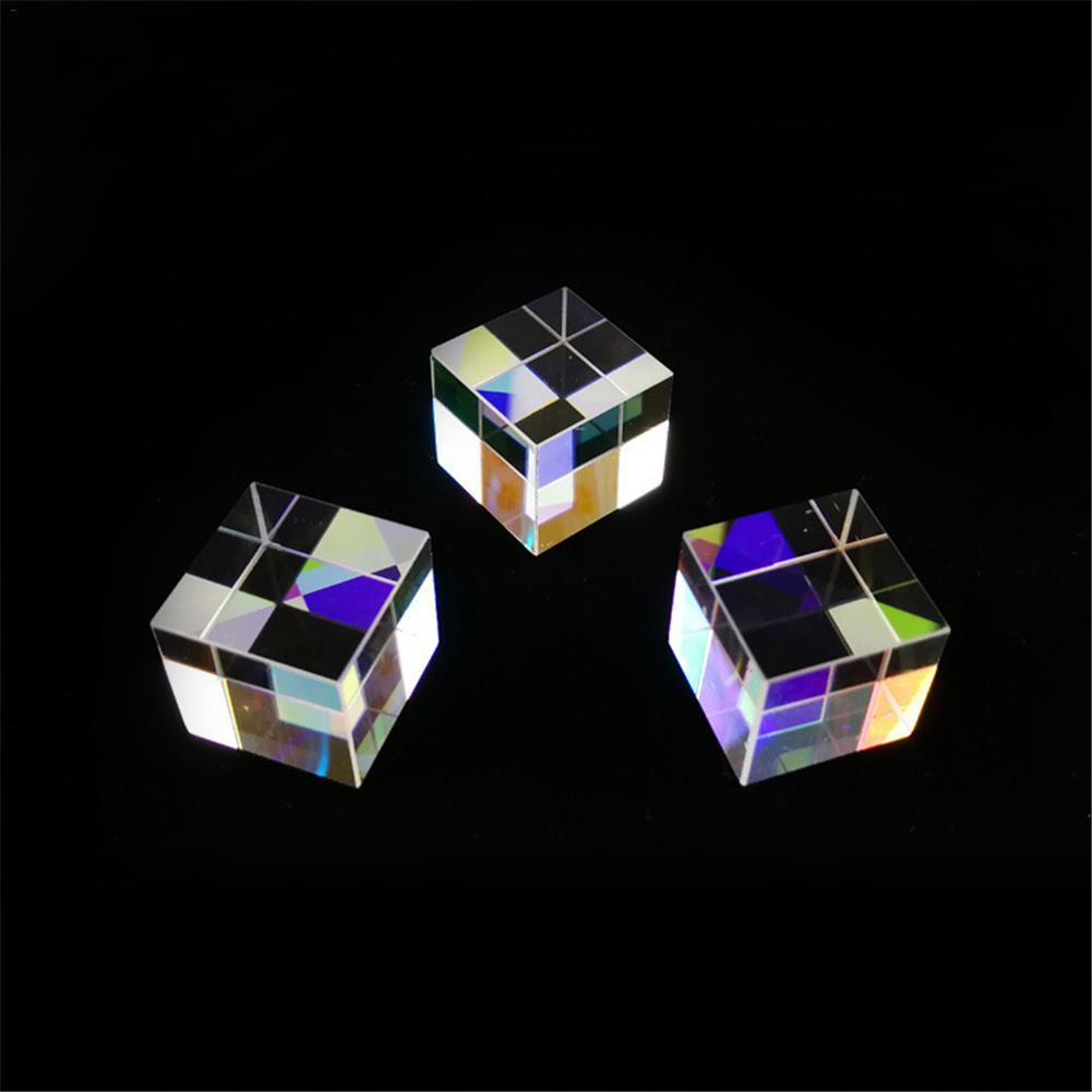 Colorful Light Reflecting Cube Home Decor