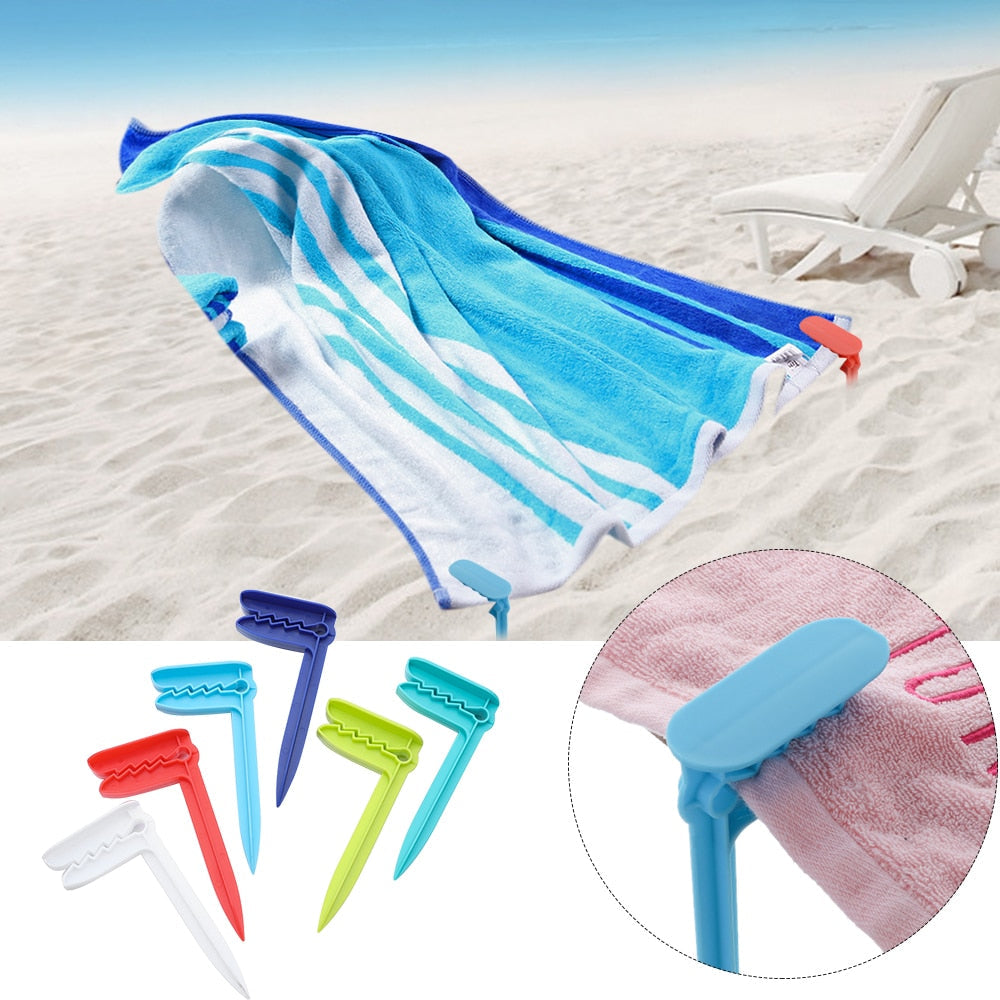 Beach Towel Holder Clips