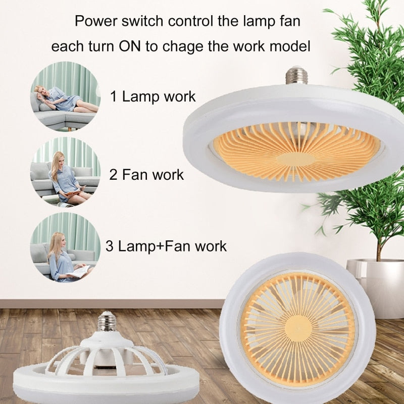 Remote Control Ceiling Fan Lamp