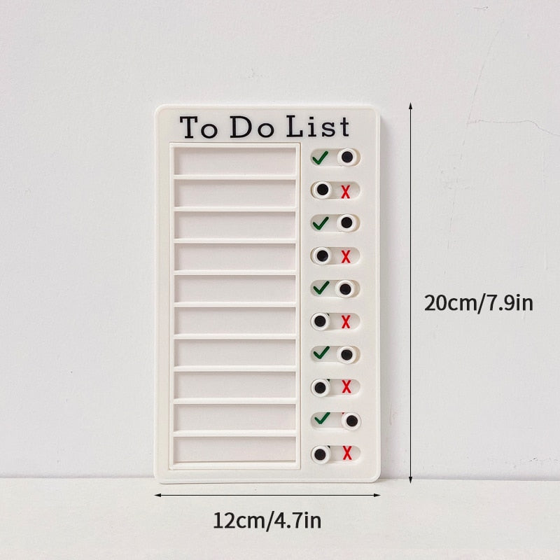 Task Master Daily Planner Board