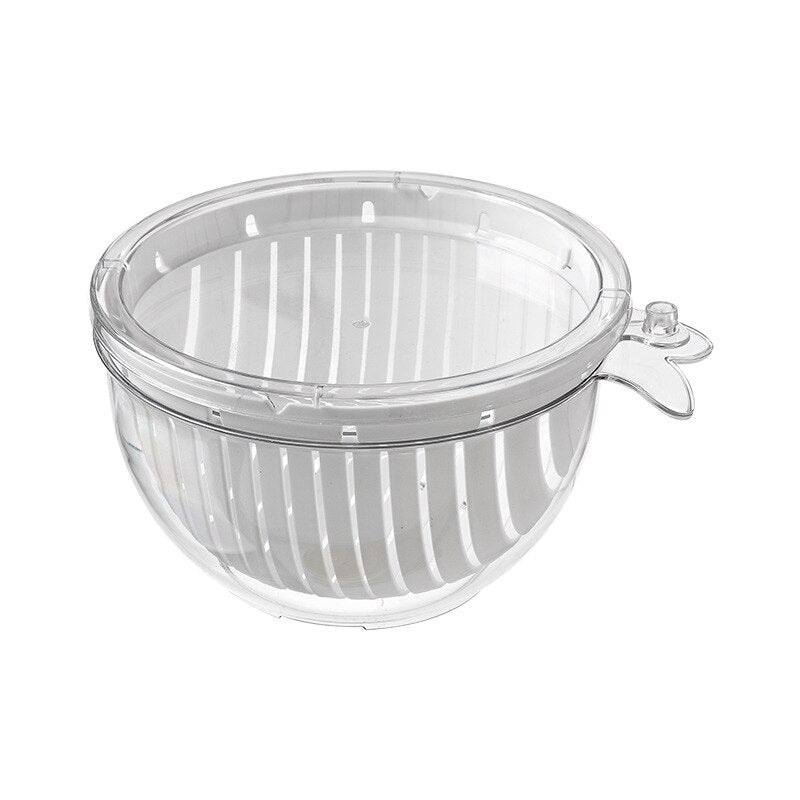 Double Layer Quick Drainer Basket