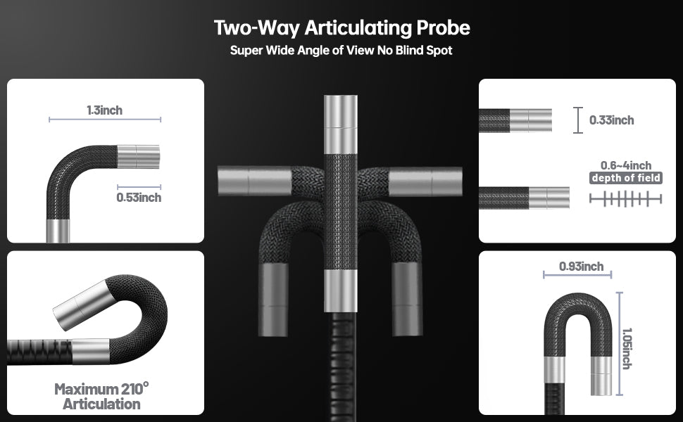 Professional Two-Way Steering Endoscopic Camera