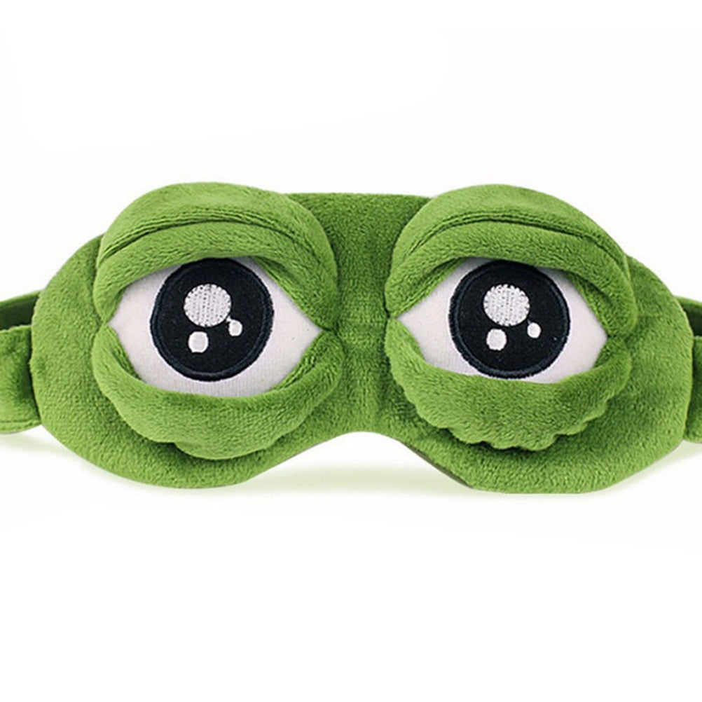 3D Sleepy Frog Sleeping Mask