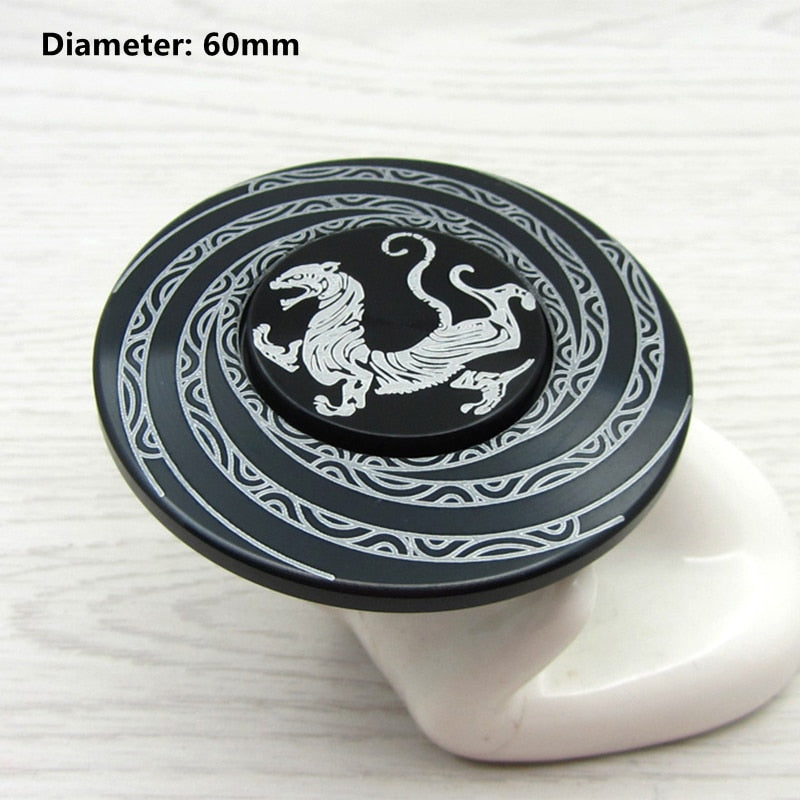 Creative Metal Ying Yang Fidget Spinner