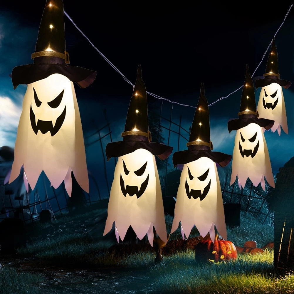 Hangable Scary Ghost Halloween Party Lamp