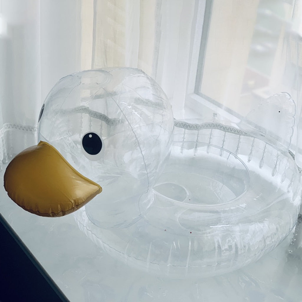 Inflatable Swimming Ring Duck Float