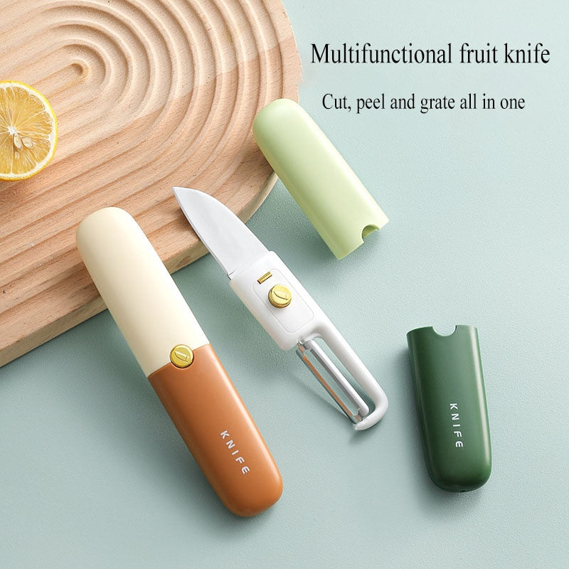 3in1 Mini Portable Peeling Knife