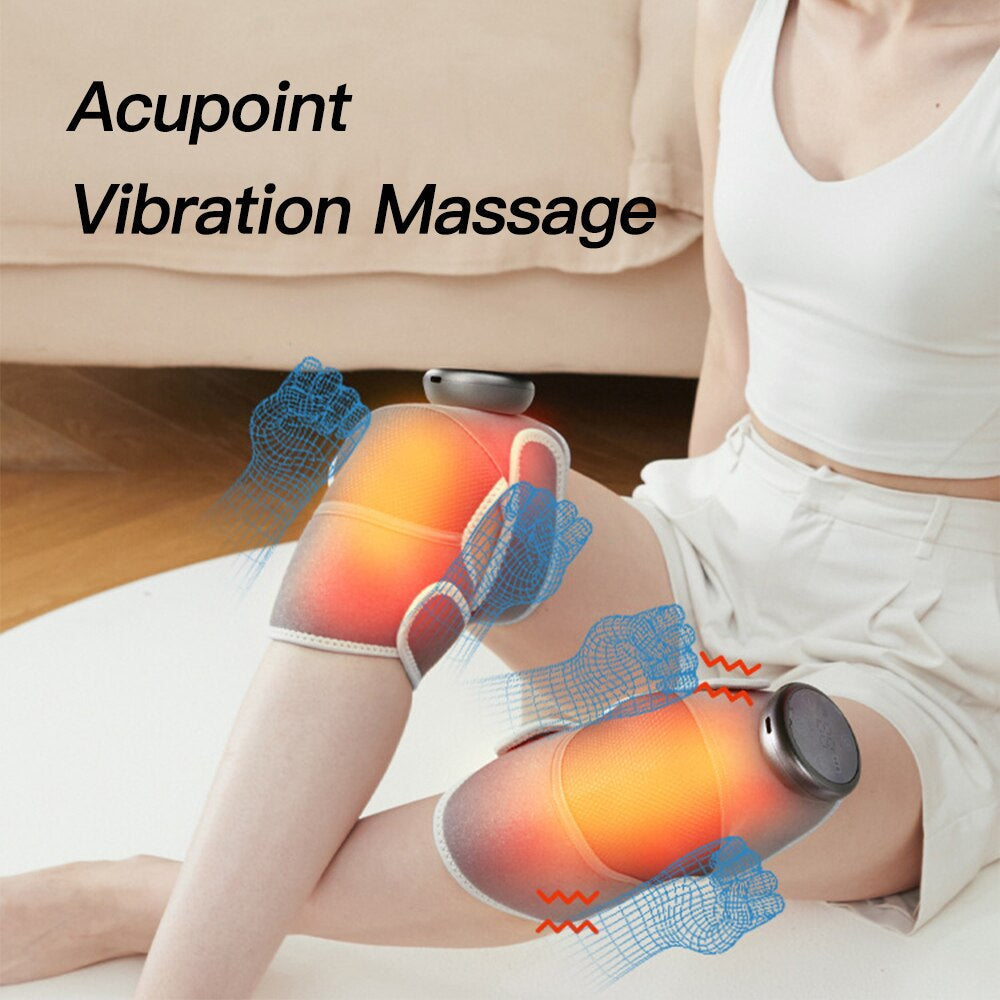 Electric Heated Knee Massager Pad