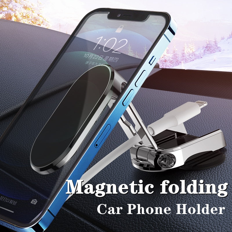 Rotatable Magnetic Dashboard Car Phone Holder