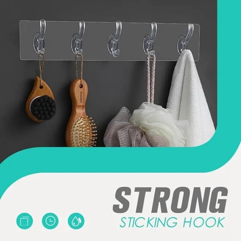 Transparent Invisible Adhesive Simple Wall Hangers