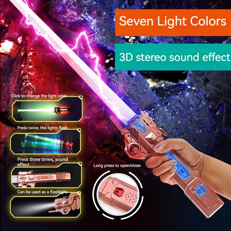 Galactic Blade Extendable Colorful Toy Sword