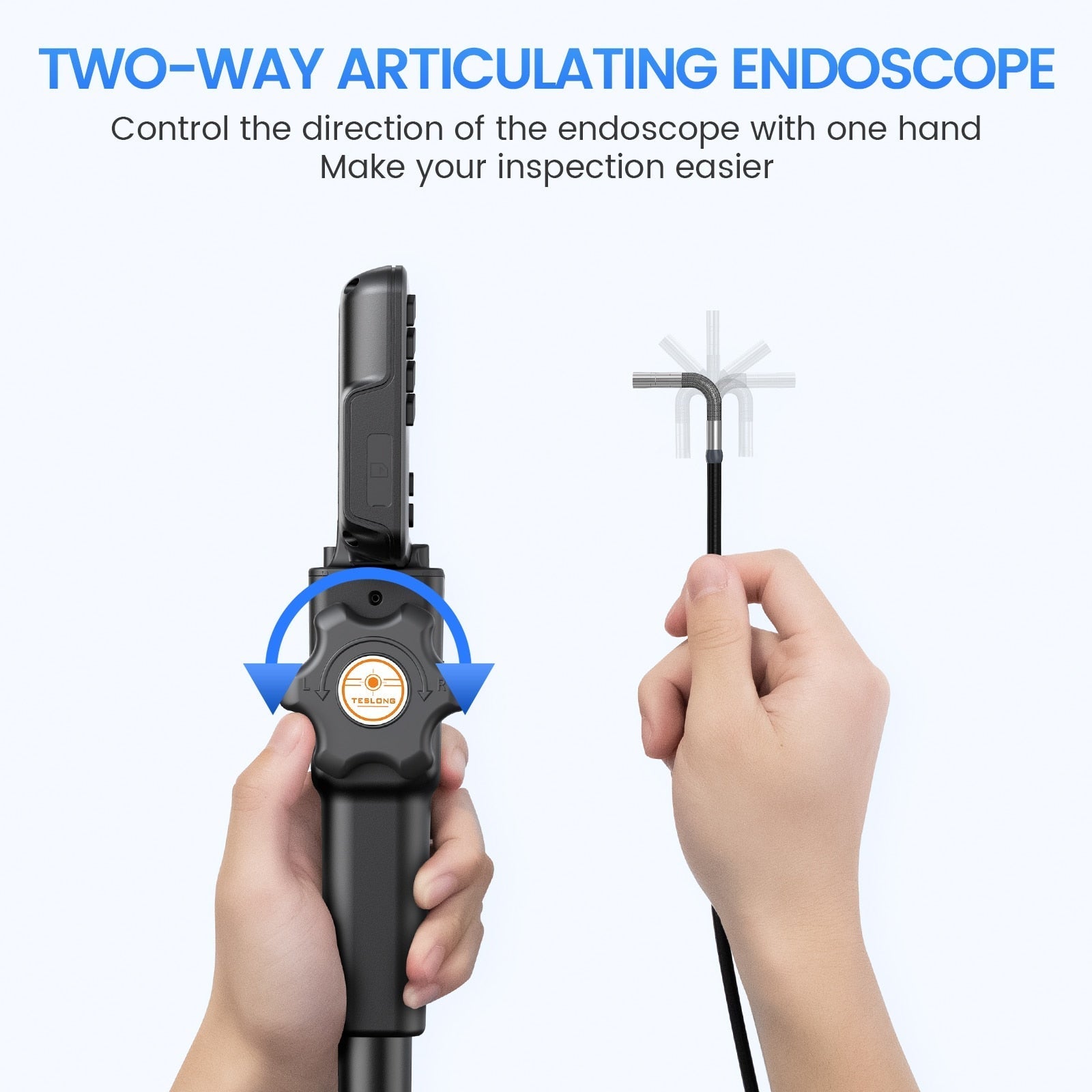 Professional Two-Way Steering Endoscopic Camera