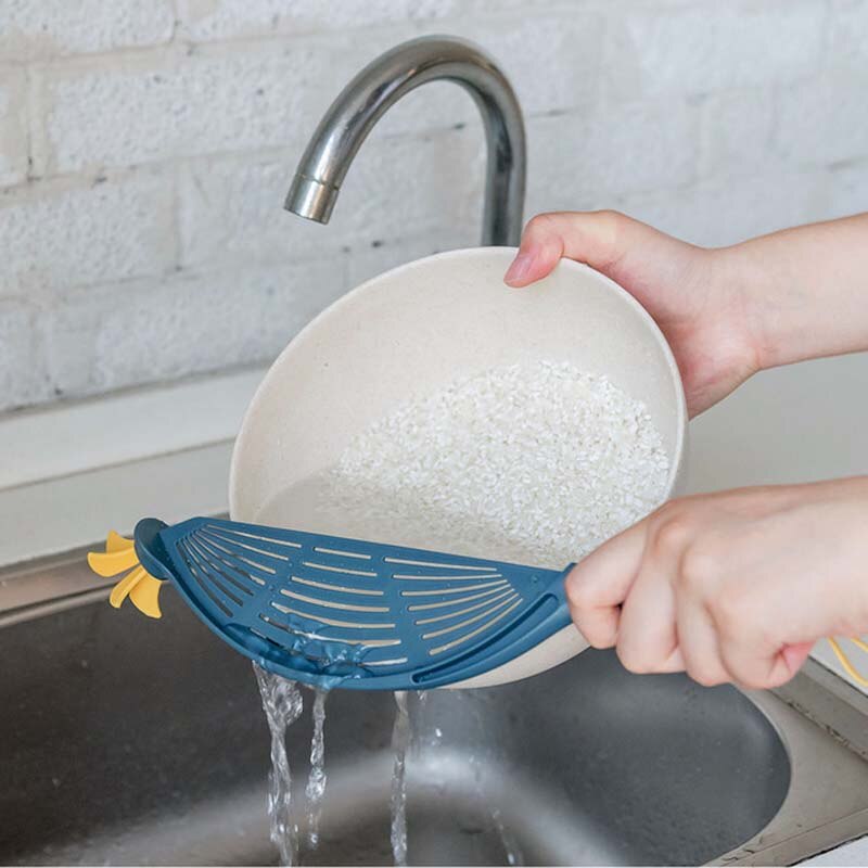 Rice Washing Multifunctional Drainer Spoon