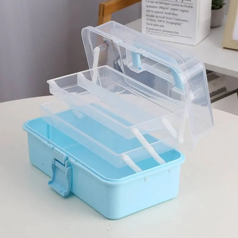 Three Layer Multi-Use DIY Craft Storage Box