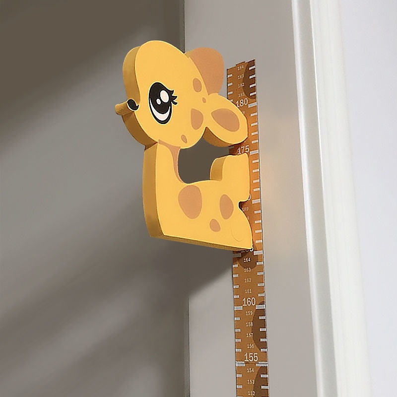 3d Cartoon Kids Height Sticker