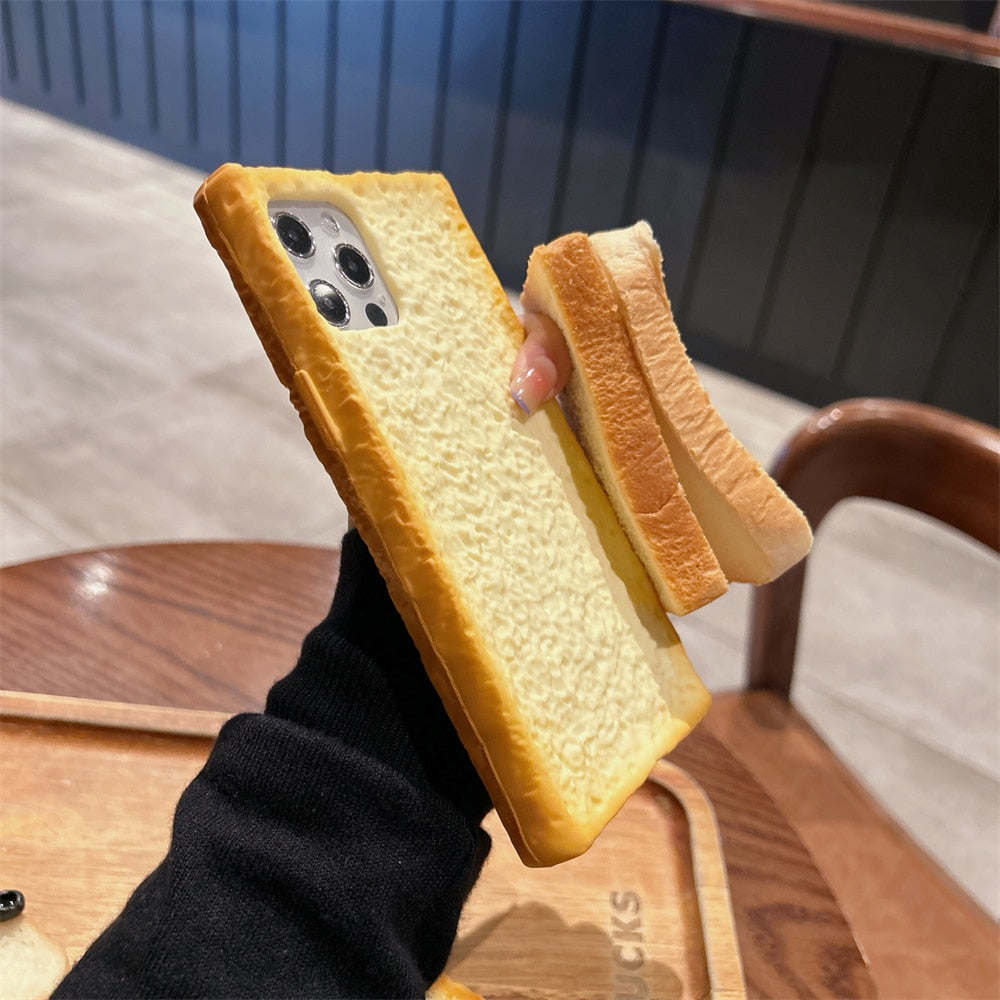 3D Yummy Toast Armor Phone Case