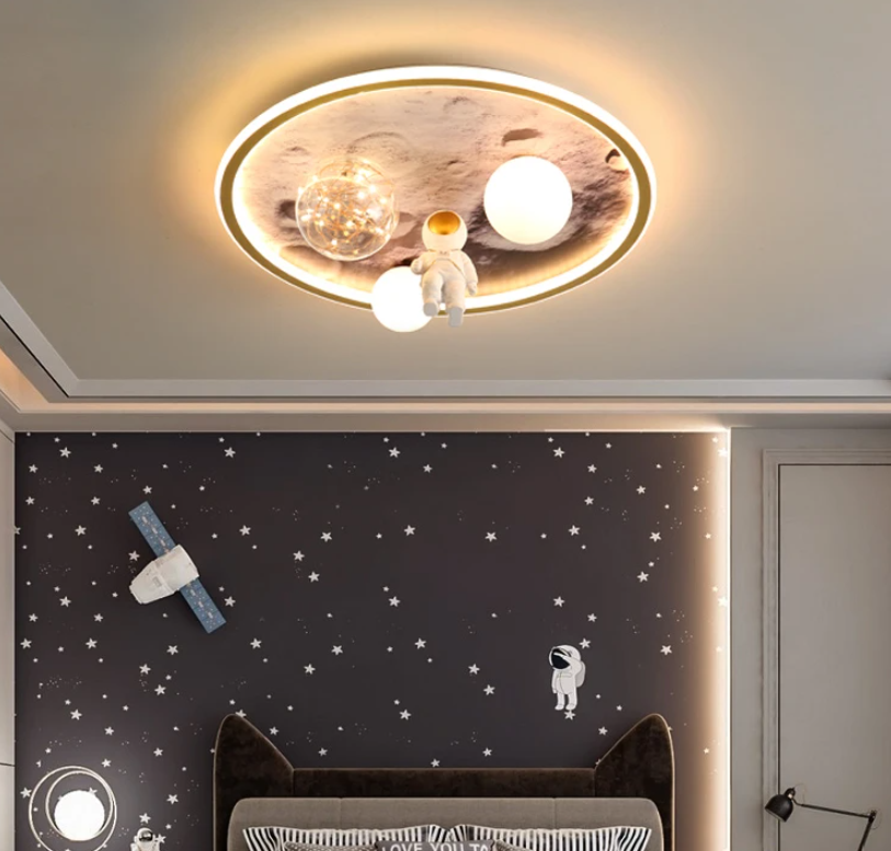 Dreamy Astronaut Lunar Light Led Ceiling Lamps