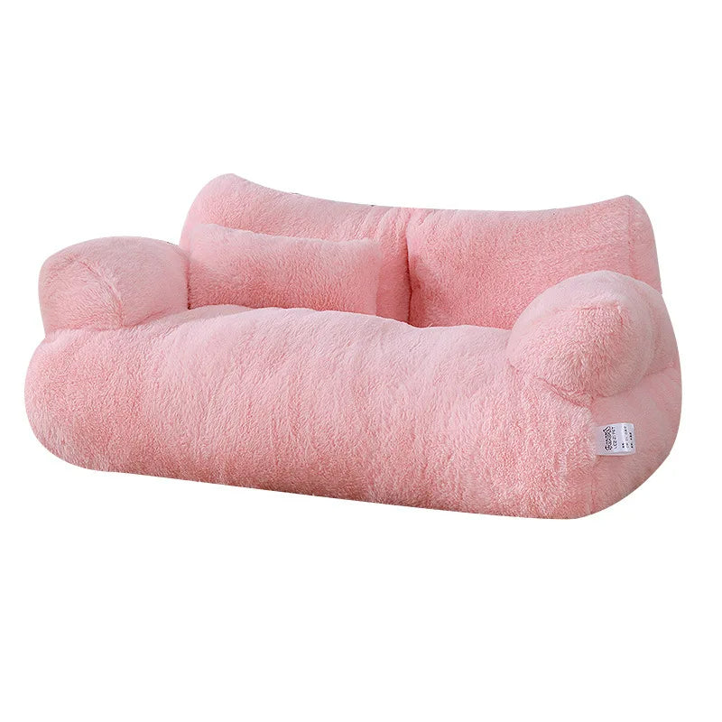 Four-Season Large Plush Pet Sofa