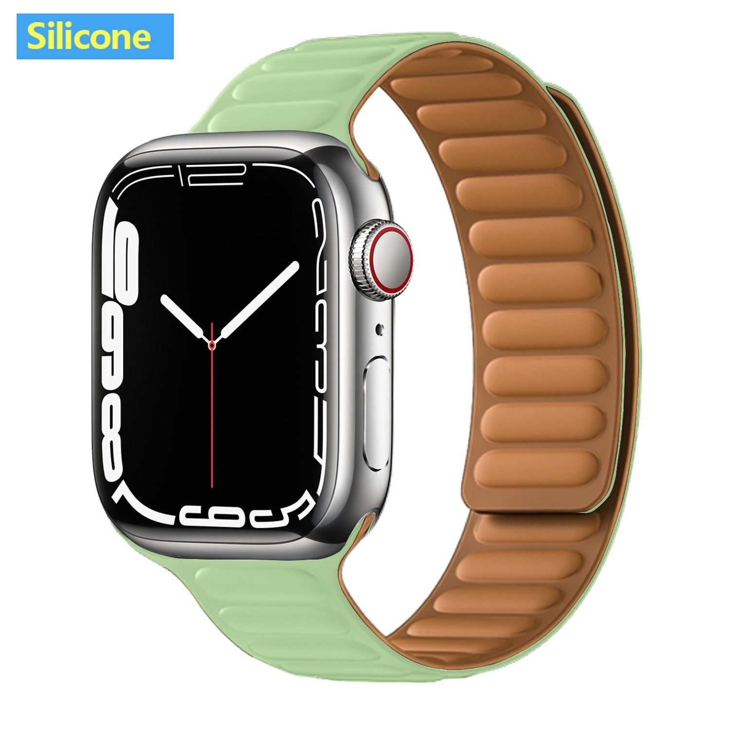 Magnetic Strap Leather Smart Watch Band