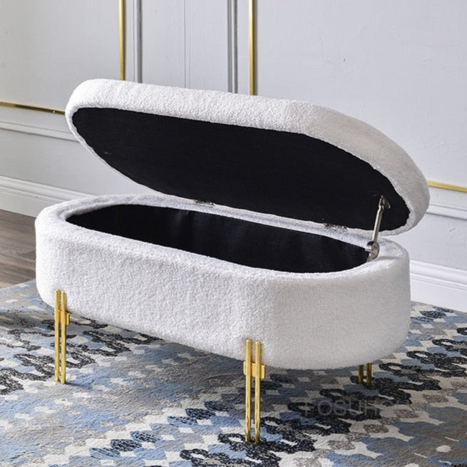 Luxury Storage Organizer Ottoman