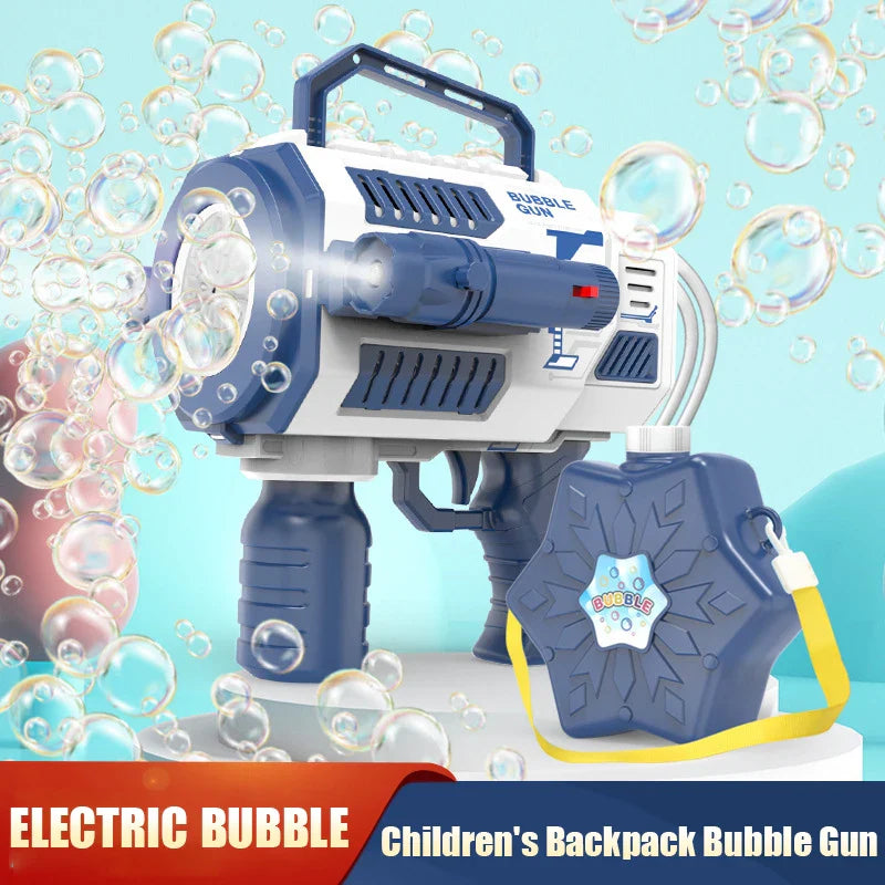 Flashing Automatic Large Capacity Bubble Gun