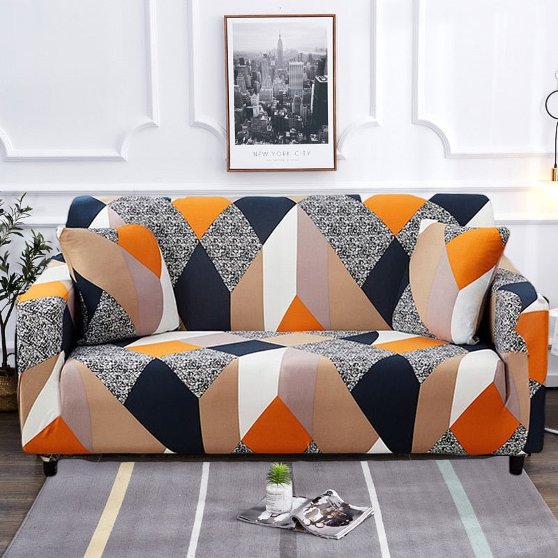 Modern Non-slip Colorful Elastic Sofa Cover