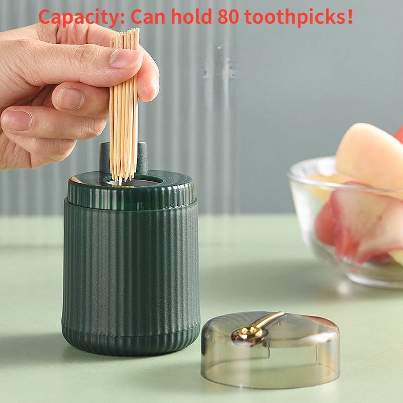 Elegant Pop-Up Automatic Toothpick Dispenser