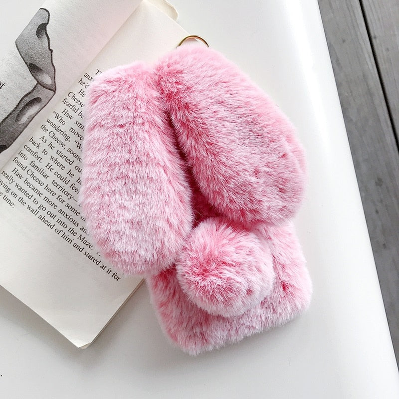 Fluffy Bunny Soft and Stylish iPhone Case