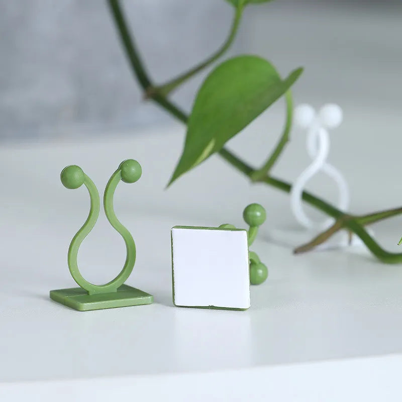 Self-Adhesive Plant Holder Mini Wall Clips