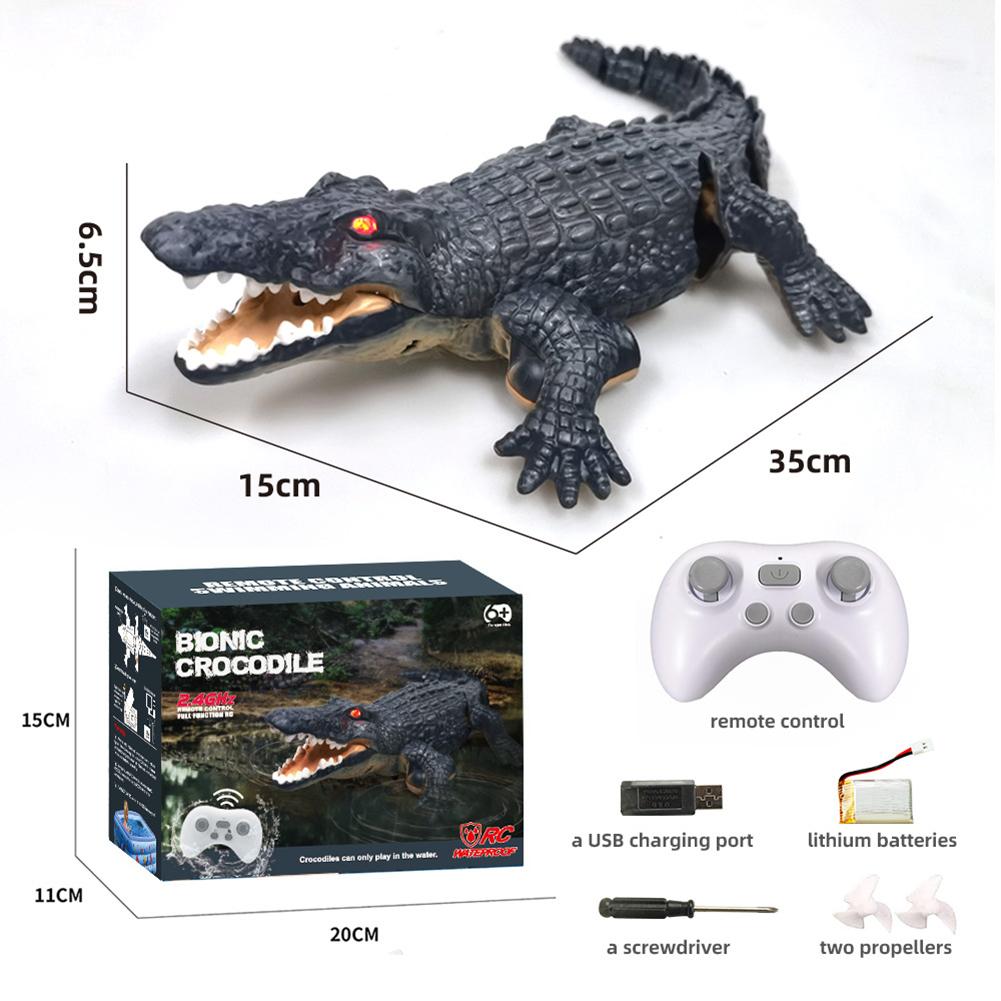 Remote Control Mini Bionic Crocodile Toy