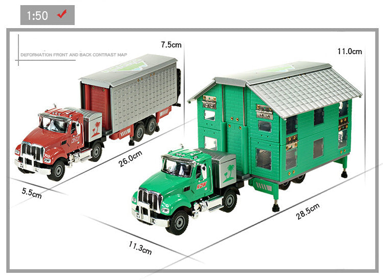 Motor Home Foldable Trailer Truck