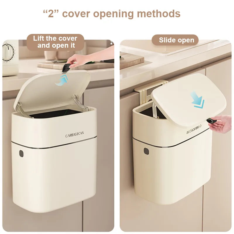 Space-Saver Hangable Home Mini Trash Bin