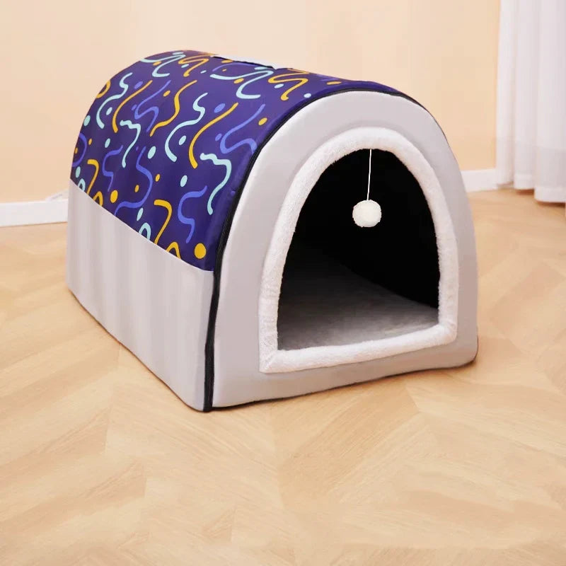 Foldable Cozy Nest Large Pet House