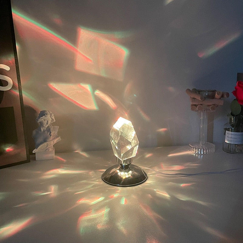 Light Shadow Artificial Diamond Lamp