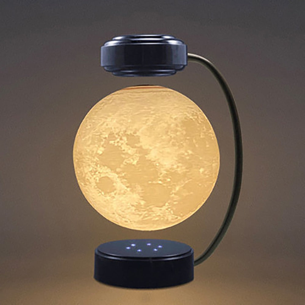 3D Magnetic Levitating Moon Night Lamp